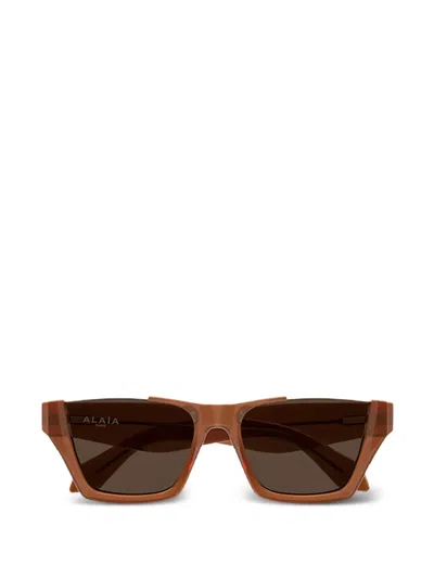 RECTANGULAR-FRAME SUNGLASSES