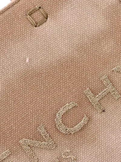 Pre-owned Givenchy G- Canvas Mini Tote Bag In Neutral