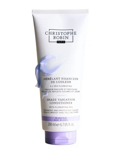 Christophe Robin Shade Variation Conditioner With Florentina Iris Baby Blonde In Default Title
