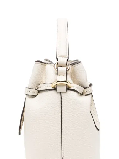 Ermanno Firenze 알리아나 매듭 디테일 스몰 토트 백 In White