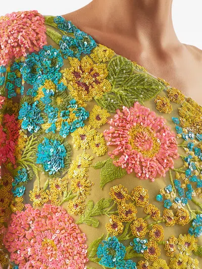 Taller Marmo 마리 헬렌 플로럴 드레스 In Multi