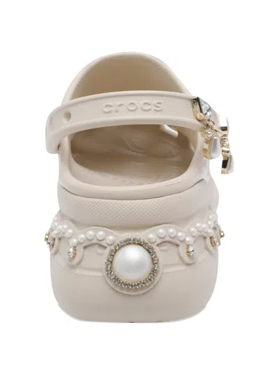 Crocs Bae Embellished Platform Mules In Multi