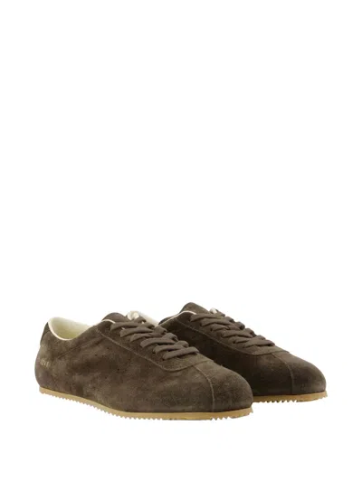 Common Projects Driving Suede Sneakers In Brown