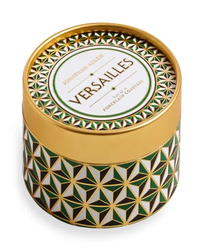 Jonathan Adler Versailles 4-pc. Coaster Set In Multi