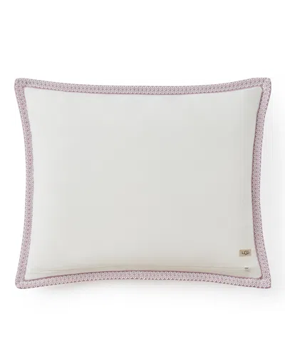 Ugg Devon  Braid Quilt Set, King In White