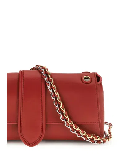 Jacquemus Multicolor Lamb Ovis Aries Aries Shoulder Bag In Red