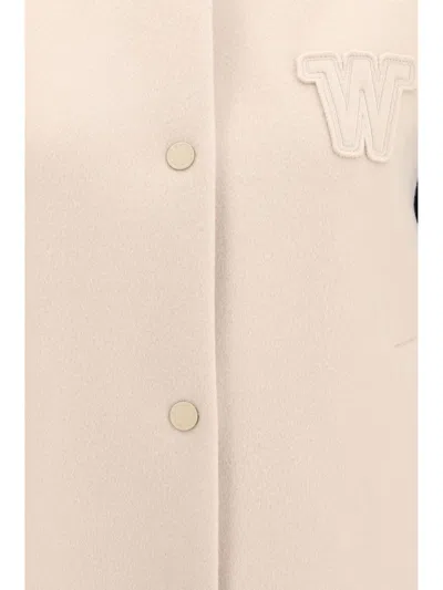 Weekend Max Mara Oversized Bomber In Double Wool In Multi