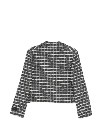 Iceberg Check Woven Jacket In Multi
