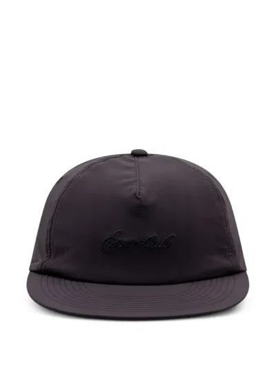 Essentials Signature Panel Hat In Black