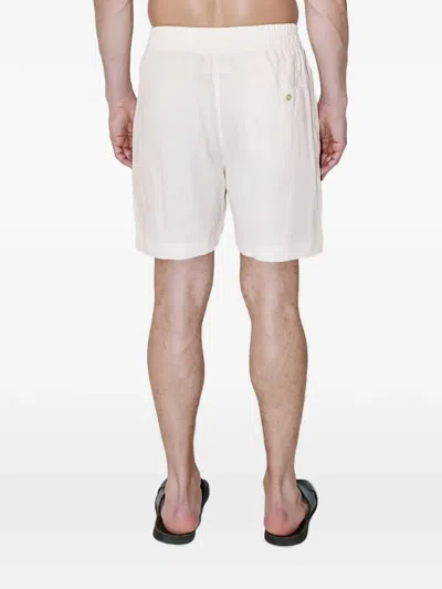 True Tribe Neat Drawstring Shorts In White