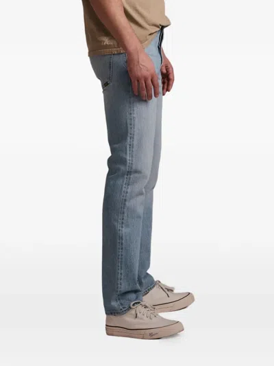 Seven Logo-patch Jeans In Blue