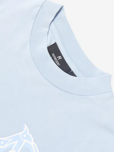 Represent Kids Mini Western Initial T-shirt In Blue