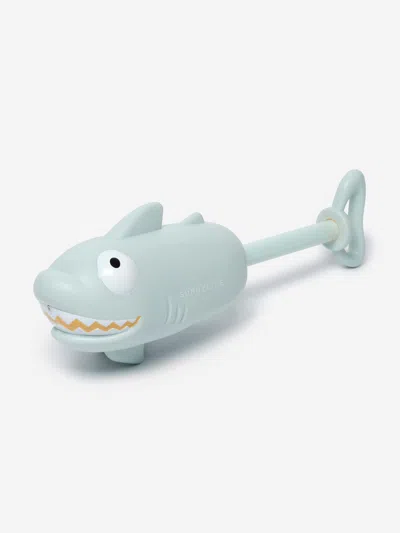 Sunnylife Water Squirters Shark Pastel Blue In Gray