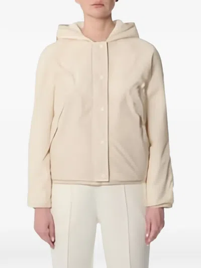 Moncler Reversible Ripstop Jacket In Neutral