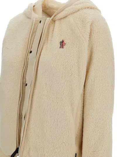 Moncler Reversible Ripstop Jacket In Neutral