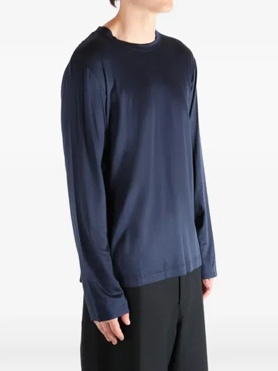 Omar Afridi Long-sleeve T-shirt In Blue