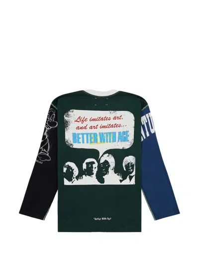 Better With Age Disco Graphic-print T-shirt In White