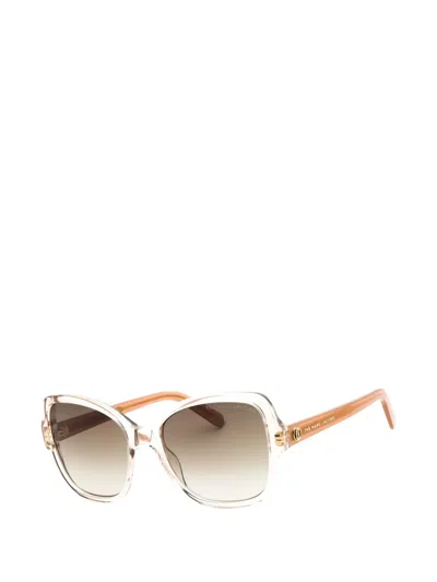 Marc Jacobs Cat-eye-frame Sunglasses In Neutral