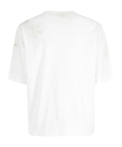 Seventy Crochet-patch T-shirt In White