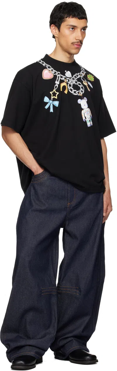 Egonlab Overscaled Belt Loop Jeans In Blue