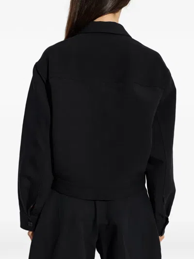 Studio Nicholson Calder Patch-pocket Jacket In Black