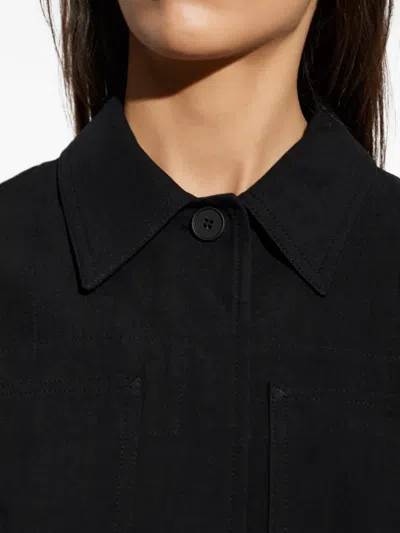 Studio Nicholson Calder Patch-pocket Jacket In Black