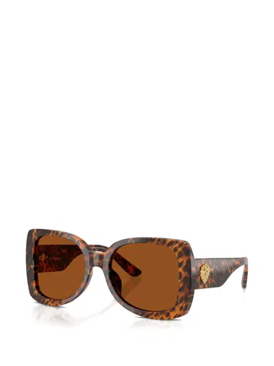 Dolce & Gabbana Square-frame Sunglasses In Neutral