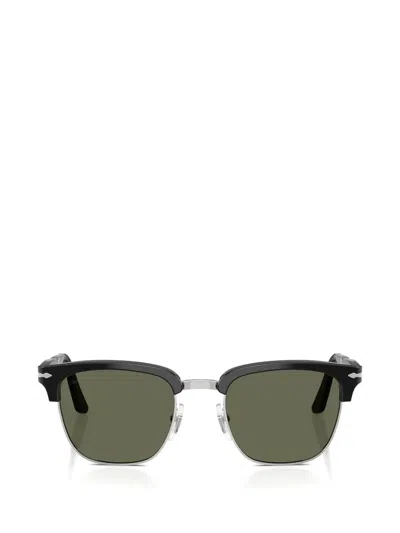 Persol Square-frame Foldable Sunglasses In Green