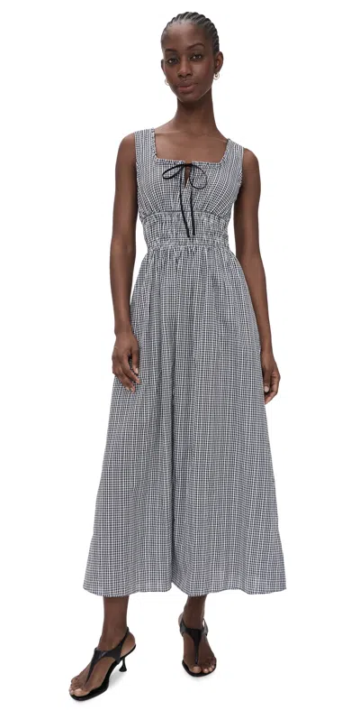 Rails Jordie Smocked Maxi Dress In White