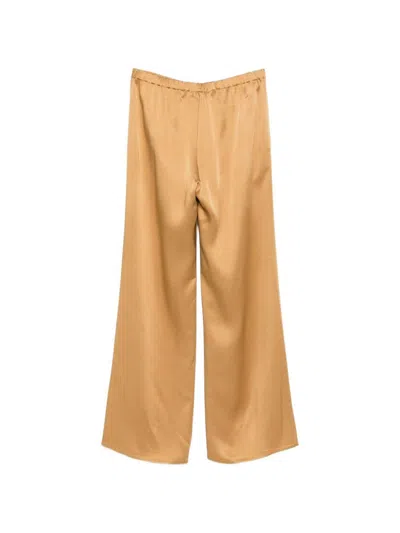 Antonelli Tiete Elasticated Trousers In Gold