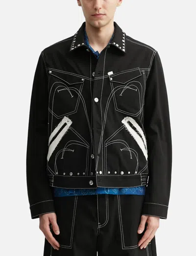 Plateau Studio Draft Worker Jacket In Black