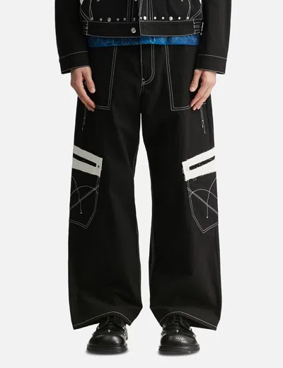 Plateau Studio Draft Worker Pants In Black