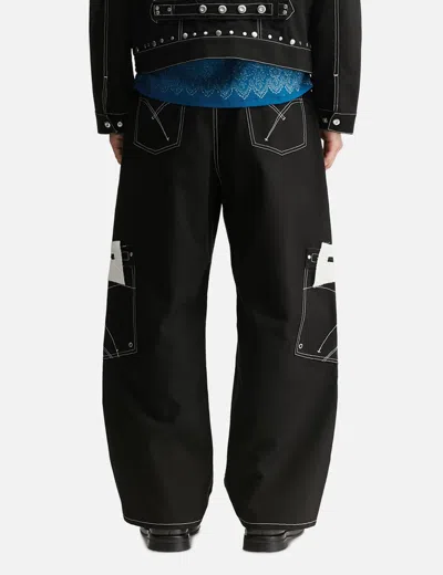 Plateau Studio Draft Worker Pants In Black