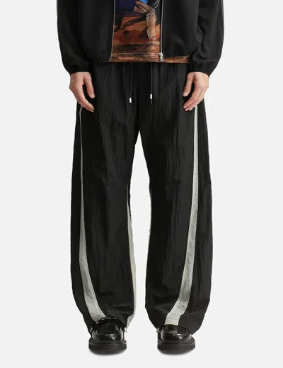 Plateau Studio Curvy Nylon Pants In Black