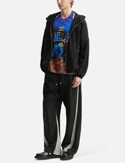 Plateau Studio Curvy Nylon Pants In Black