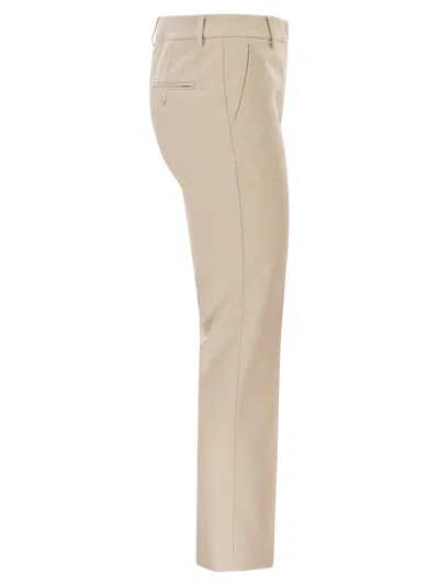 Weekend Max Mara Belt Loop Casual Pants In Brown