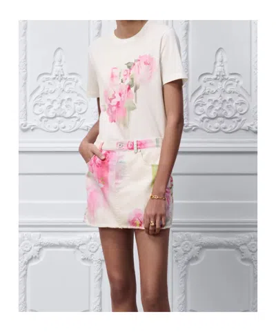Dior Fitted T-shirt In White