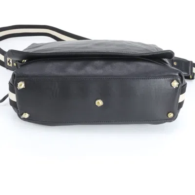 Pre-owned Bally Black Leather Shoulder Bag ()