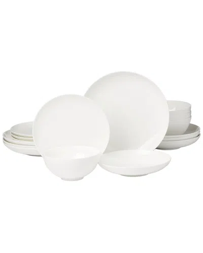 Lenox Studio 1414 Coupe 16pc Dinnerware Set In White