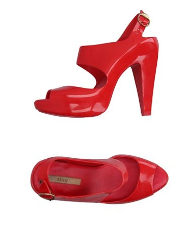 Melissa Sandals In Red