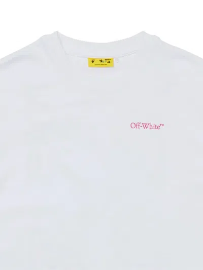 Off-white Arrow Splat T-shirt In Red