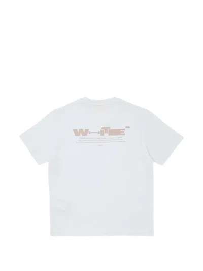 Off-white Type T-shirt In White