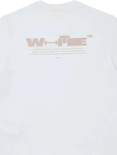 Off-white Type T-shirt In White