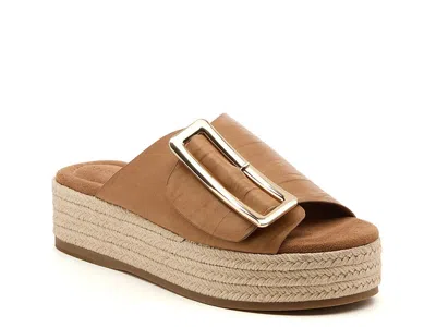 Kelsi Dagger Brooklyn Dover Espadrille Platform Sandal In Multi