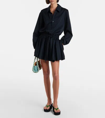 Ancient Greek Sandals Etheria Platform Thong Sandals In Black