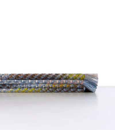 Missoni Zig Zag Wool-blend Throw In Neutral