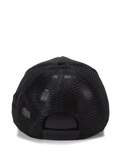 Goorin Bros Owl-patch Mesh-panel Cap In Black