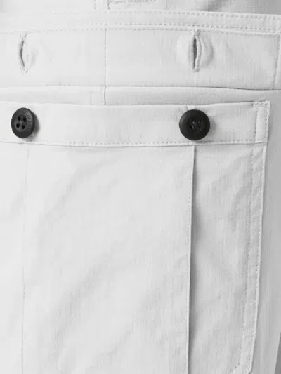 Helly Hansen Logo-patch Cargo Shorts In Gray