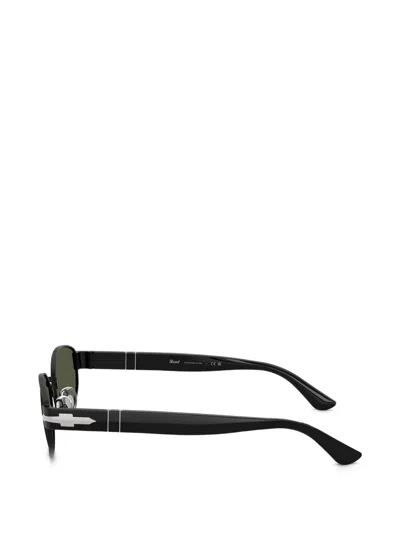 Persol Oval-frame Sunglasses In Black