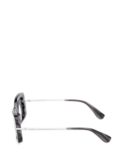 Max Mara Eyewear Rectangle Sunglasses In Gray